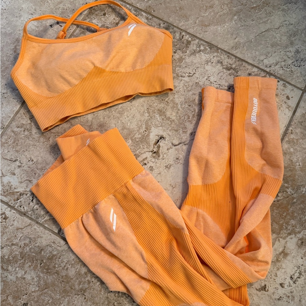 Orange Activewear Set
